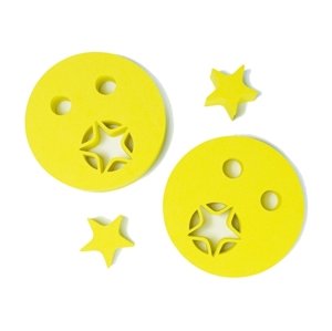 Marimex Plavecké rukávky Hvězdička - žluté - 11630324
