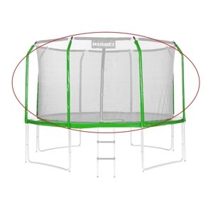 Marimex Sada krytu pružin a rukávů pro trampolínu 366 cm - zelená - 19000782