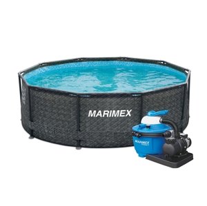 Marimex Bazén Florida 3,66x1,22 m s pískovou filtrací - motiv RATAN - 19900080