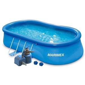 Marimex Bazén Tampa ovál 5,49x3,05x1,07 m s pískovou filtrací - 19900113