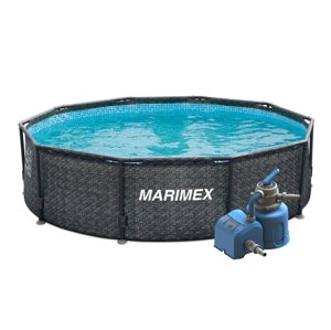 Marimex Bazén Florida 3,05x0,91 m s pískovou filtrací - motiv RATAN - 19900117