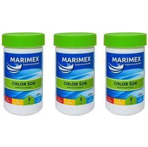 Marimex Marimex Chlor Šok 0,9 kg - sada 3 ks - 19900133